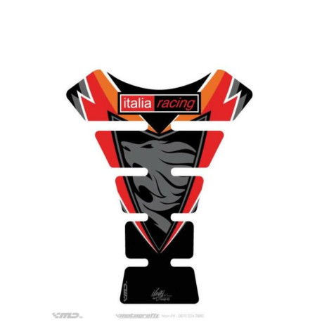 Protection de réservoir MOTOGRAFIX 1pc noir Aprilia