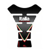 Protection de réservoir MOTOGRAFIX 1pc noir/argent Aprilia