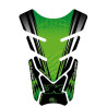 Protection de réservoir MOTOGRAFIX 4pcs vert Kawasaki