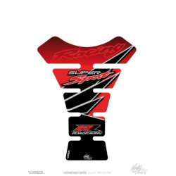 Protection de réservoir MOTOGRAFIX 1pc rouge Honda