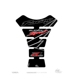 Protection de réservoir MOTOGRAFIX 1pc noir Honda