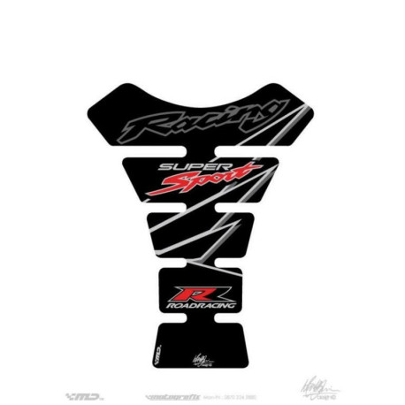 Protection de réservoir MOTOGRAFIX 1pc noir Honda