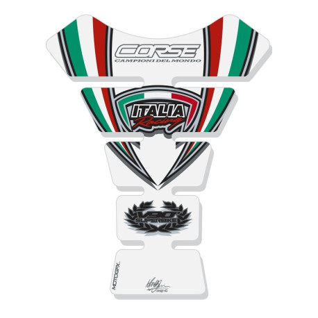 Protection de réservoir MOTOGRAFIX 1pc blanc Ducati