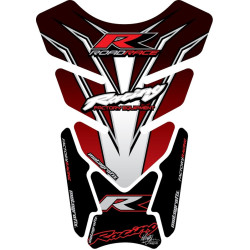 Protection de réservoir MOTOGRAFIX 4pcs rouge/noir/blanc Honda