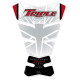 Protection de réservoir MOTOGRAFIX 4pcs blanc Triumph