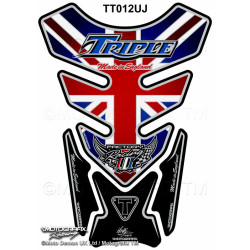 Protection de réservoir MOTOGRAFIX 4pcs Union Jack Triumph