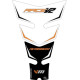 Protection de réservoir MOTOGRAFIX 2pcs blanc Factory KTM RC8