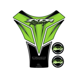 Protection de réservoir MOTOGRAFIX 4pcs vert Kawasaki ZX10R