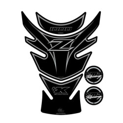 Protection de réservoir MOTOGRAFIX 3pcs noir Kawasaki Z1000