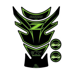 Protection de réservoir MOTOGRAFIX 3pcs vert Kawasaki Z1000