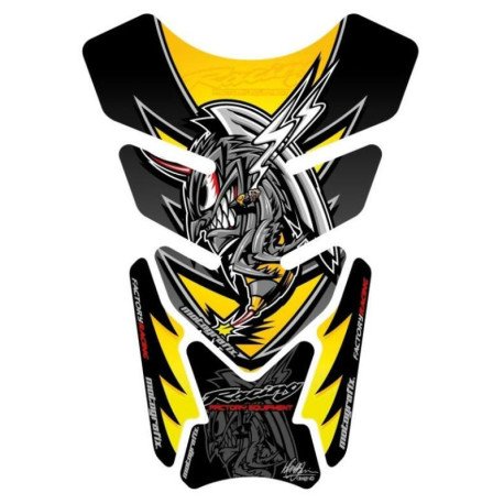 Protection de réservoir MOTOGRAFIX 5pcs jaune Honda Hornet CB600F