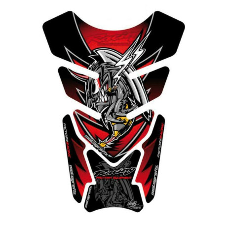 Protection de réservoir MOTOGRAFIX 5pcs rouge Honda Hornet CB600F