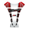 Protection de réservoir MOTOGRAFIX 5pcs blanc rouge Honda CBR