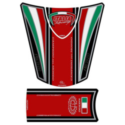 Protection de réservoir MOTOGRAFIX 3pcs rouge Italia Ducati Diavel 1200