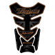 Protection de réservoir MOTOGRAFIX 4pcs Triple noir/orange Triumph