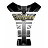Protection de réservoir MOTOGRAFIX 1pc Triple noir Triumph