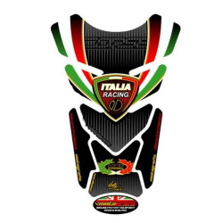 Protection de réservoir MOTOGRAFIX 4pc noir Tricolour Ducati