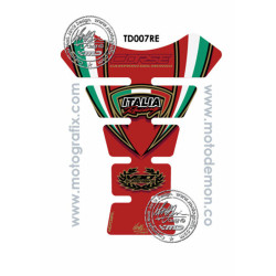 Protection de réservoir MOTOGRAFIX 1pc rouge Ducati