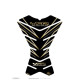 Protection de réservoir MOTOGRAFIX 4pcs noir/or Yamaha