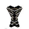 Protection de réservoir MOTOGRAFIX 4pcs noir/or Yamaha