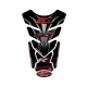 Protection de réservoir MOTOGRAFIX 4pcs rouge/blanc/bleu Honda