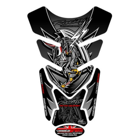 Protection de réservoir MOTOGRAFIX 4pcs noir Honda