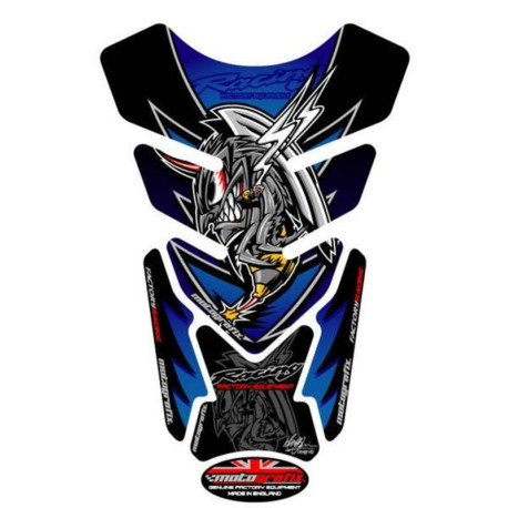 Protection de réservoir MOTOGRAFIX 4pcs bleu Honda