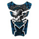 Protection de réservoir MOTOGRAFIX Street Style 4pcs noir/bleu
