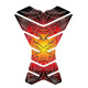 Protection de réservoir MOTOGRAFIX 3pcs Tribal rouge