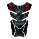 Protection de réservoir MOTOGRAFIX Street Style 4pcs Death or Glory noir