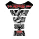Protection de réservoir MOTOGRAFIX Street Style 1pc Devil noir