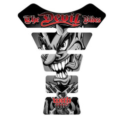 Protection de réservoir MOTOGRAFIX Street Style 1pc Devil noir