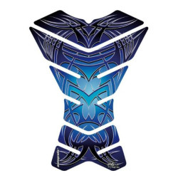Protection de réservoir MOTOGRAFIX 3pcs Tribal bleu