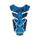 Protection de réservoir MOTOGRAFIX Street Style 4pcs bleu