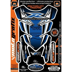 Protection de réservoir MOTOGRAFIX 4pcs bleu/noir/blanc 4pcs Yamaha