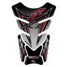 Protection de réservoir MOTOGRAFIX 4pcs argent Yamaha
