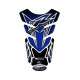 Protection de réservoir MOTOGRAFIX 4pcs bleu Yamaha
