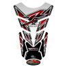 Protection de réservoir MOTOGRAFIX 4pcs blanc/rouge/noir Yamaha