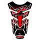 Protection de réservoir MOTOGRAFIX 4pcs rouge Yamaha