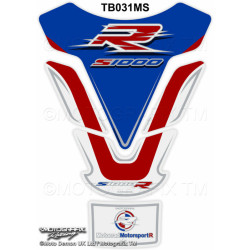 Protection de réservoir MOTOGRAFIX bleu/rouge BMW S1000R