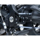 Commandes reculées multipositions R&G RACING noires BMW S1000RR