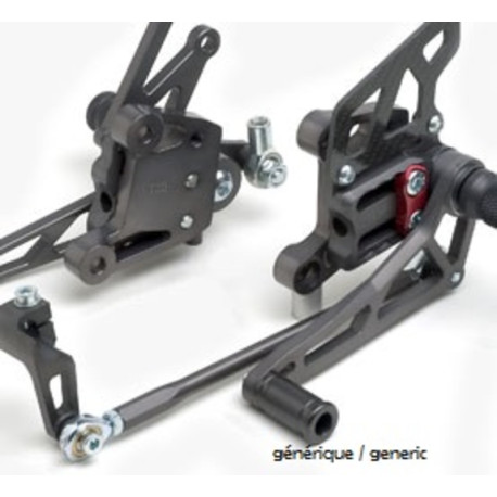 Commandes reculées multi-position LSL 2Slide usage piste Yamaha YFM-R1M 
