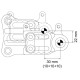 Commandes reculées multi-position LSL 2Slide usage piste Yamaha YFM-R1M 