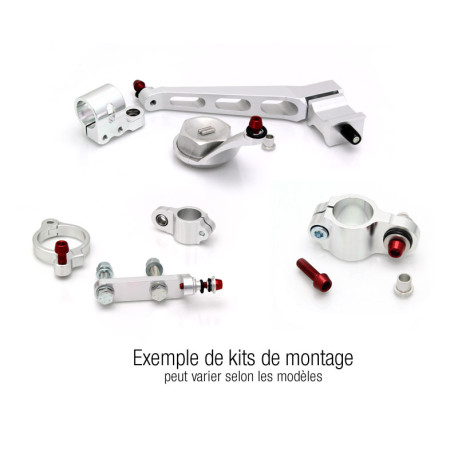 KIT FIXATION D'AMORTISSEUR DE DIRECTION BITUBO POUR CBR900RR (954CC) 02-03