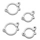 COLLIER DE FOURCHE Ø INT.45MM POUR AMORTISSEUR DE DIRECTION BITUBO