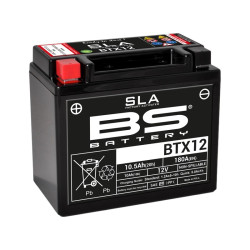 Batterie BS BATTERY BTX1 2SLA sans entretien activée usine
