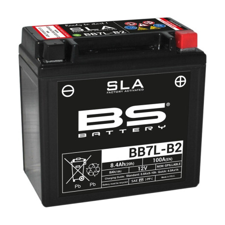 Batterie BS BATTERY BB7L-B2 SLA sans entretien activée usine