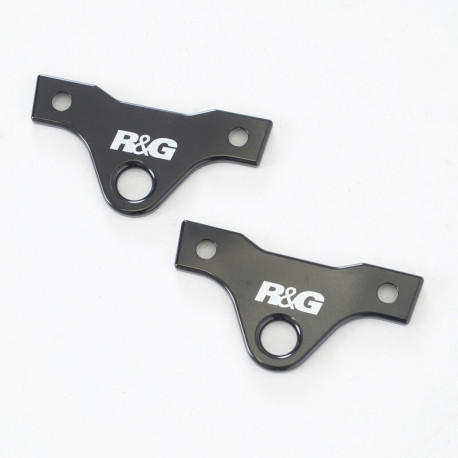 Platines pour sangles R&G RACING noir Honda Africa Twin Adventure Sport
