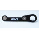 Platines pour sangles R&G RACING noir Honda CBR500R