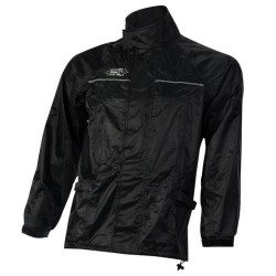 VESTE DE PLUIE NOIR TAILLE L
